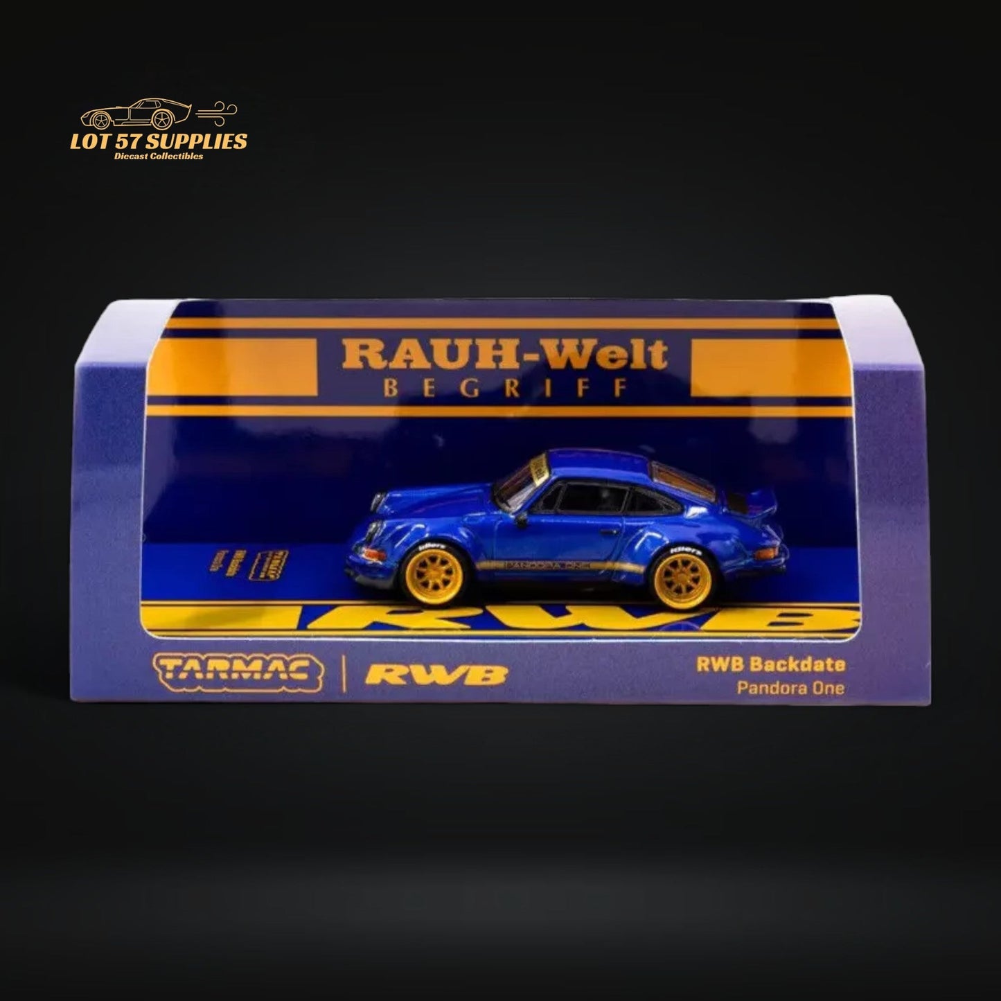 Tarmac Works Porsche RWB Backdate Pandora One T64-046-PO 1:64-2