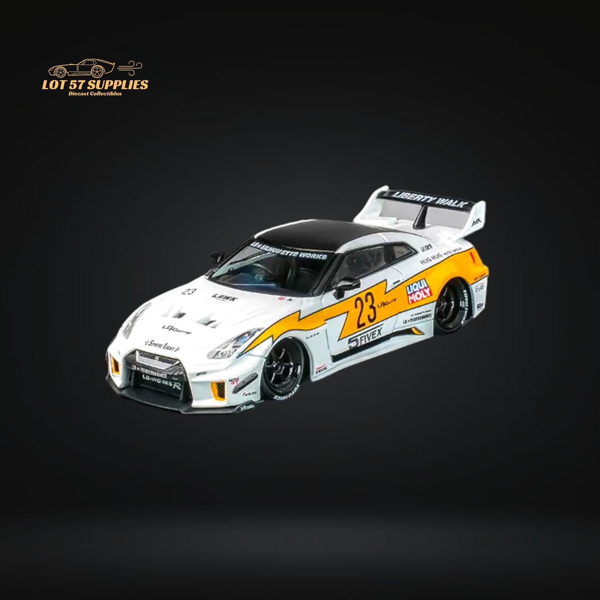 CM Model Nissan Skyline GT-R R35RR LBWK Silhouette #23 1:64 CM64-35RR-12-2