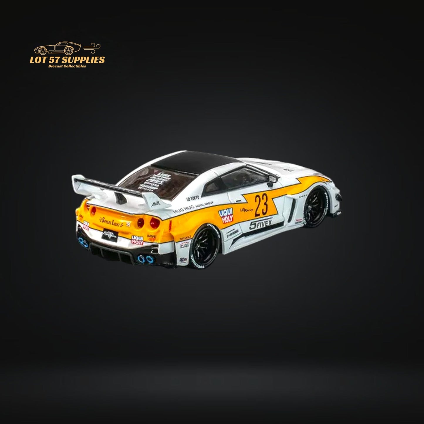 CM Model Nissan Skyline GT-R R35RR LBWK Silhouette #23 1:64 CM64-35RR-12-3