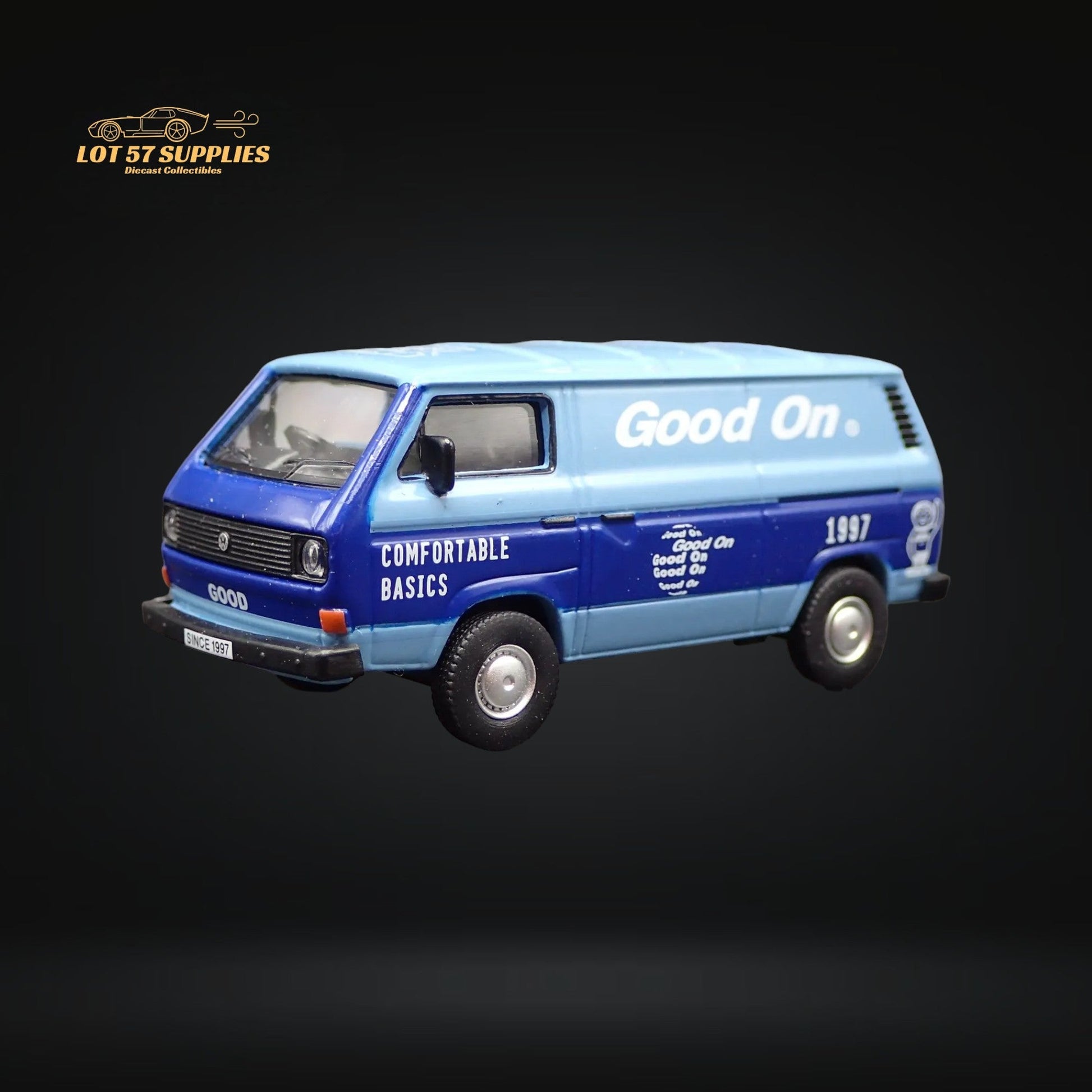 Tarmac Works X Schuco Collab64 Volkswagen T3 Panel Van GOOD ON 1:64 T64S-001-GO-0