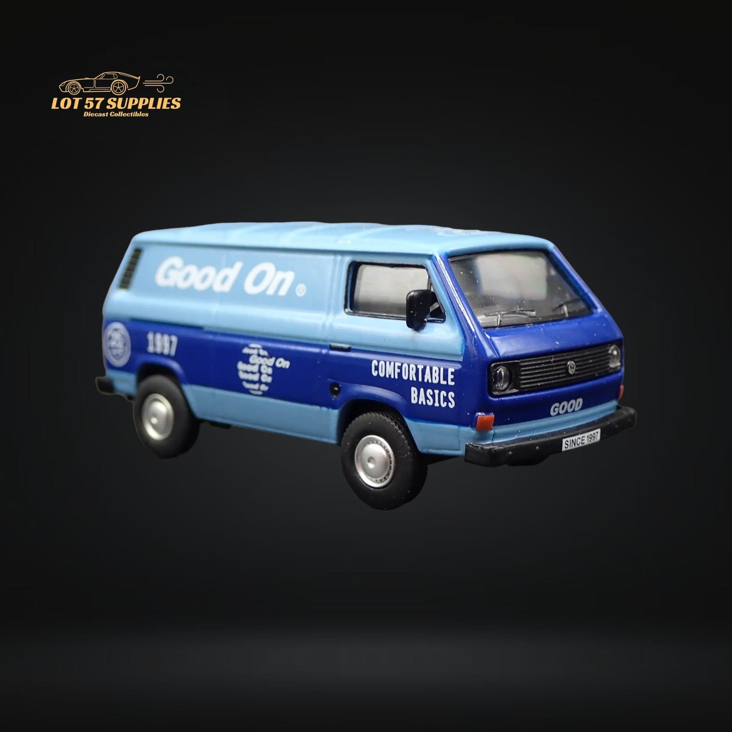 Tarmac Works X Schuco Collab64 Volkswagen T3 Panel Van GOOD ON 1:64 T64S-001-GO-2