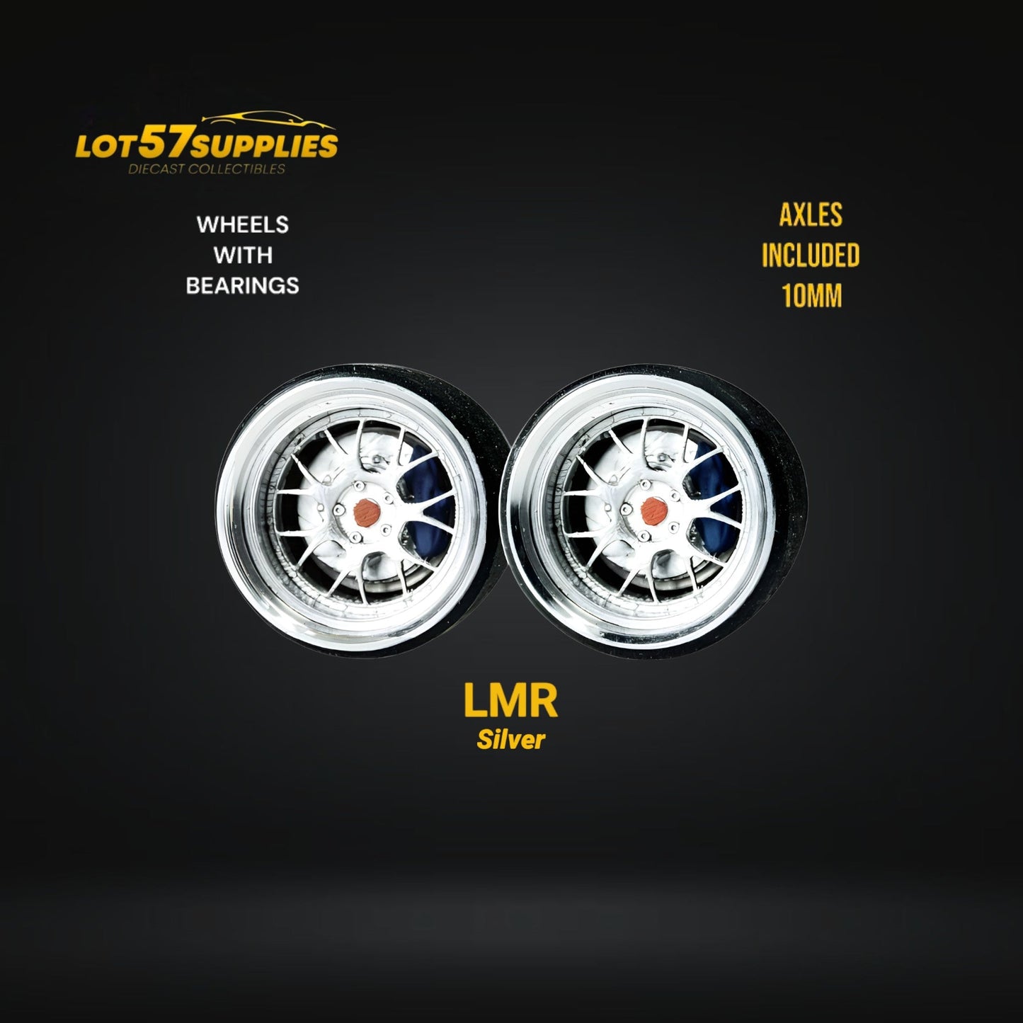 SKALWERK Wheels 1:64 10mm High Quality Wheels With Bearing System GROUP 2-6