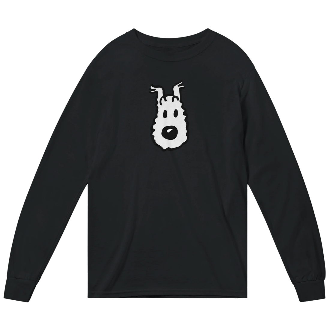 Snowy (Milou), Wire Fox Terrier from Tintin Long Sleeve Shirt-3