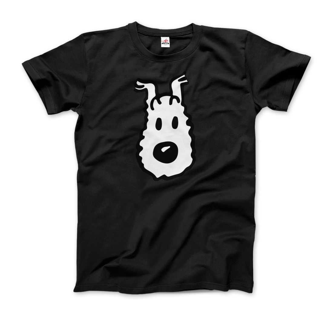 Snowy (Milou), Wire Fox Terrier from Tintin T-Shirt-6