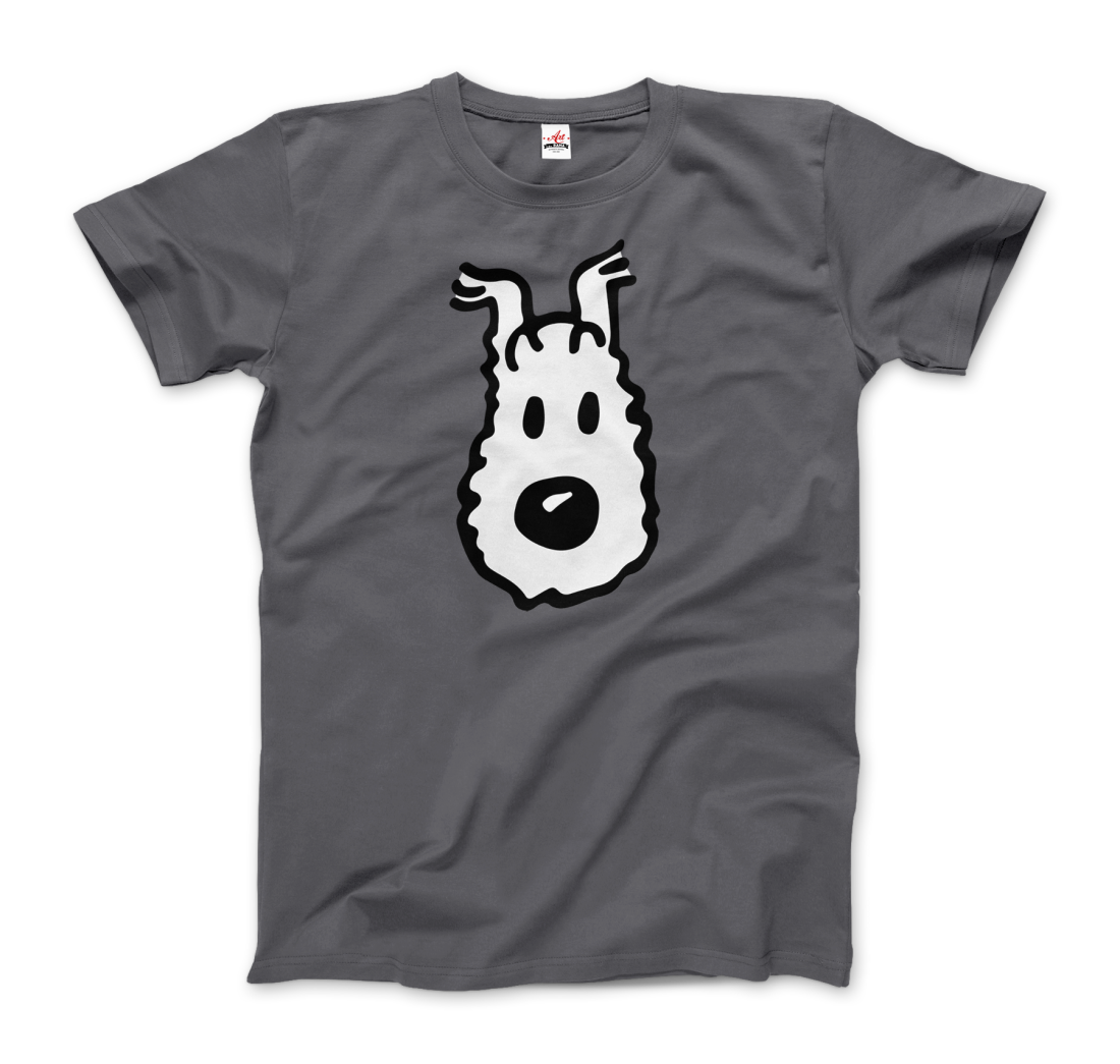 Snowy (Milou), Wire Fox Terrier from Tintin T-Shirt-3