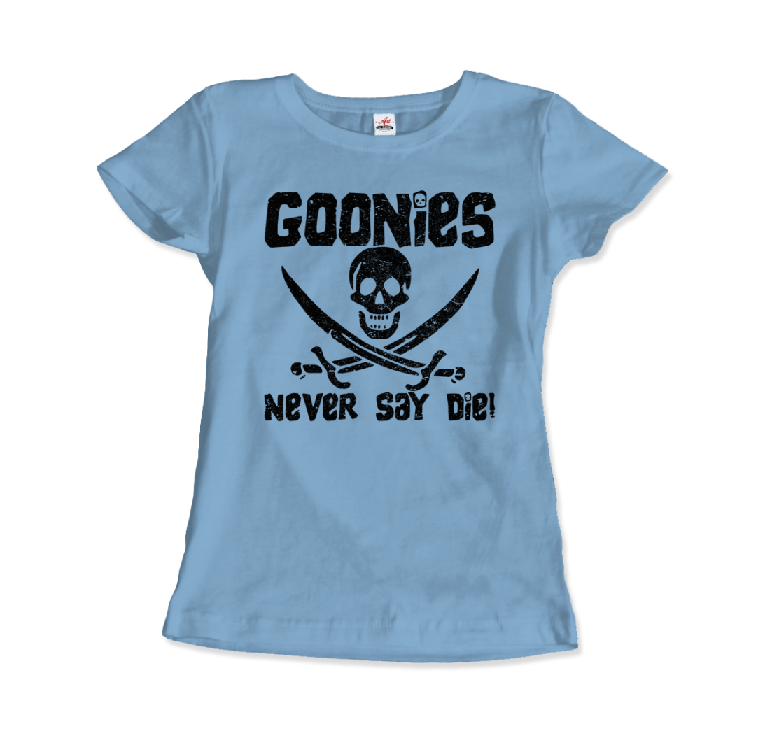 The Goonies Never Say Die Distressed Design T-Shirt-13