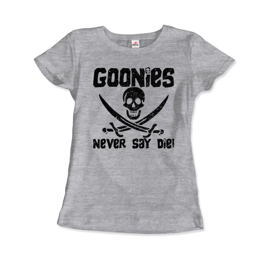 The Goonies Never Say Die Distressed Design T-Shirt-11