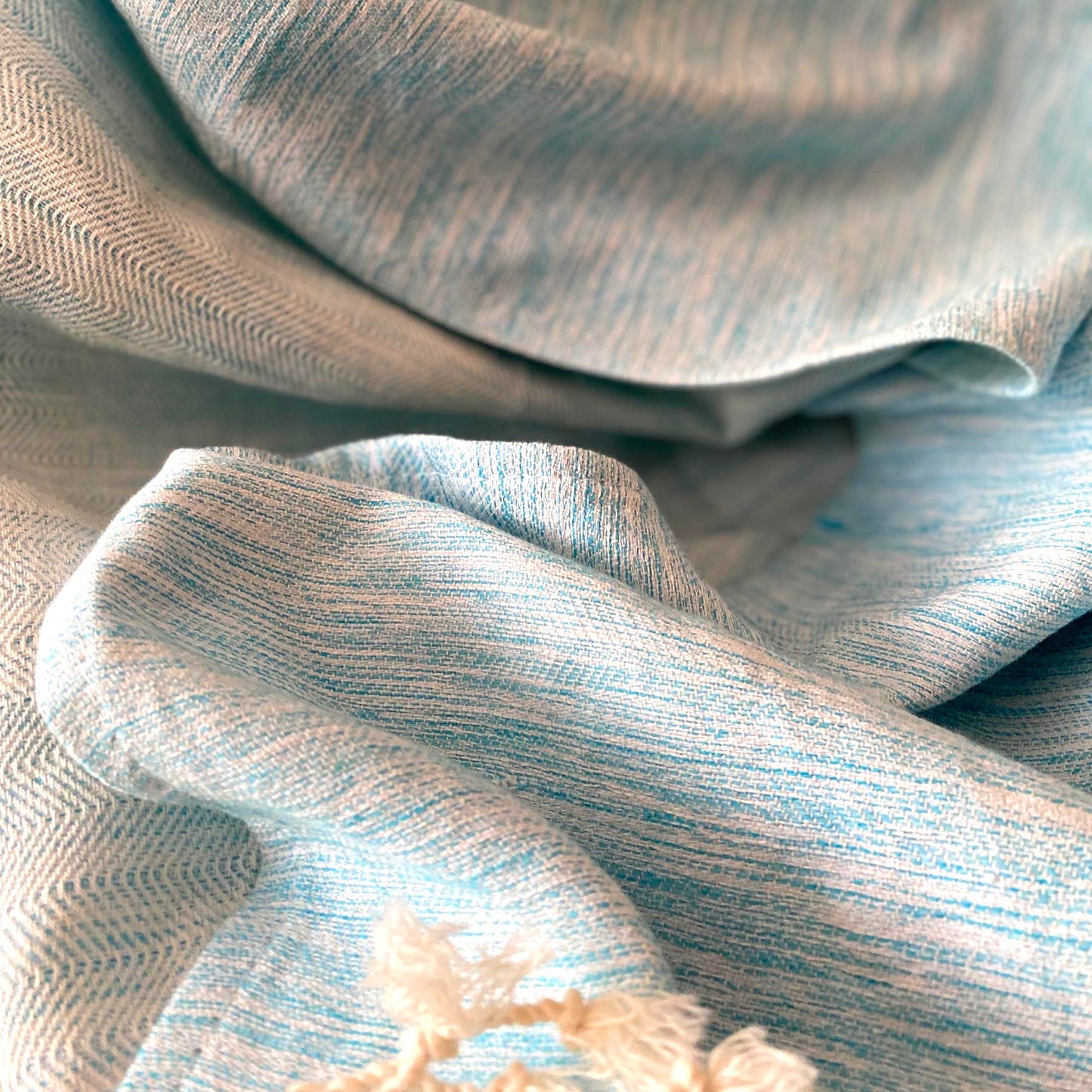 Yalova Ultra Soft Marbled Blanket Throw Turquoise-4